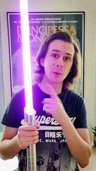 L'unique sabre laser violet