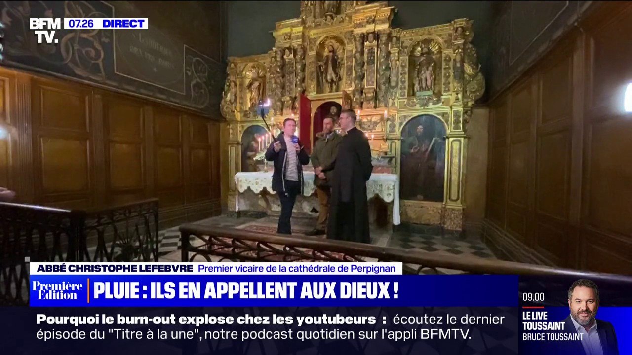 Sécheresse: pour faire tomber la pluie, un agriculteur organise une procession religieuse à Perpignan