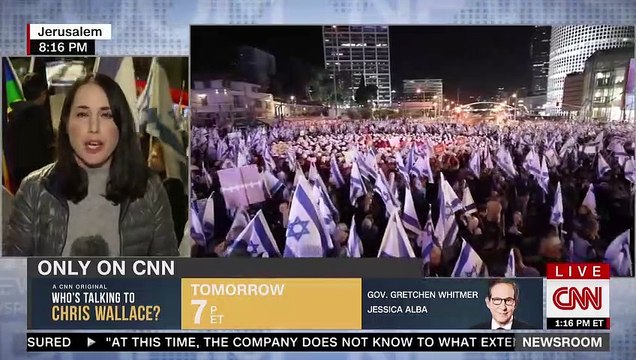 Thousands protest judicial reform plan in Israel for 10th week