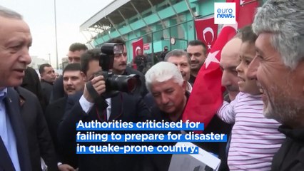 Turkey's President Erdogan visits devastated Hatay Province