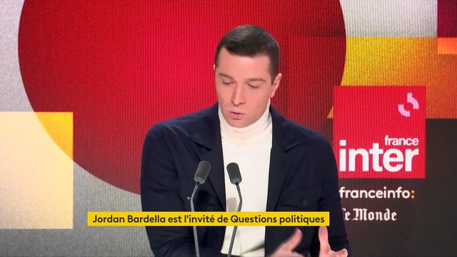 Jordan Bardella veut que les oppositions se mettent d'accord sur une motion de censure