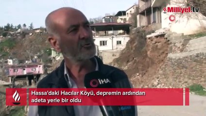 Asrın felaketi Hatay'da bir köyü yerle bir etti! 'Ne köy kaldı ne kasaba'