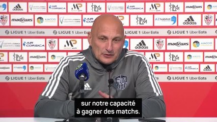 27e j. - Pantaloni : "On peut se poser des questions sur notre capacité à gagner des matchs"