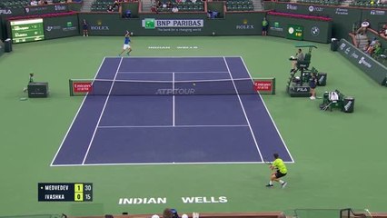 Indian Wells - Medvedev accroché mais qualifié pour les 8es de finale