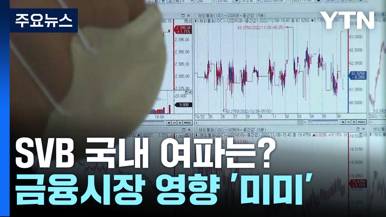 SVB 사태, 우리 금융시장에 영향 미미...코스피는 상승 / YTN