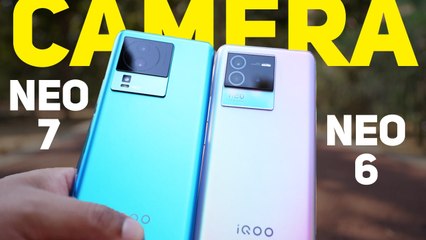 iQOO Neo 7 vs Neo 6  CAMERA COMPARISON