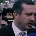 Depremde yaşanan kayıplara 'kader' diyen Erdoğan'ın 2003'teki konuşması gündem oldu