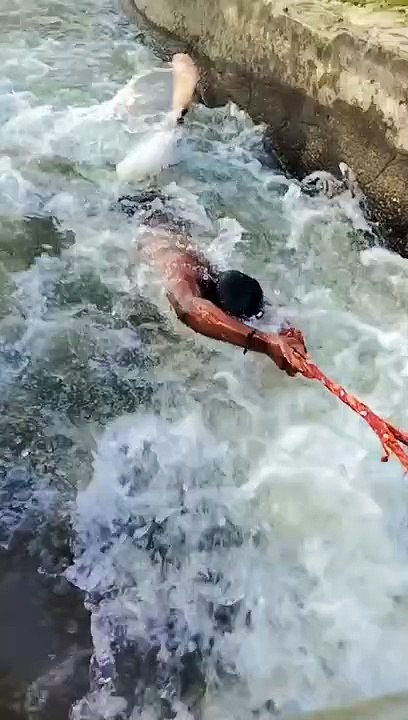 _Water Slide Enjoy | local boy enjoying
