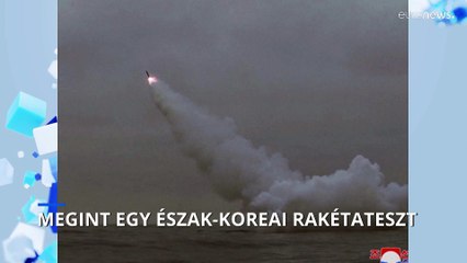 Észak-Korea tengeralattjáróról indított rakétakísérletet hajtott végre