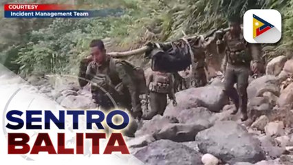 Labi ng piloto at 5 pasahero ng cessna 206 na nag-crash sa Isabela, naibaba na sa Sierra Madre