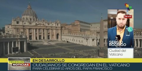 Pontificado de Francisco cumple una década este lunes