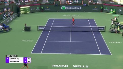 Indian Wells - Gauff avance tranquillement
