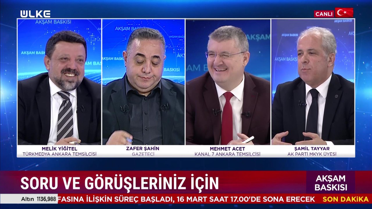 Akşam Baskısı - Mehmet Acet | Melik Yiğitel | Zafer Şahin | Şamil Tayyar | 10 Mart 2023