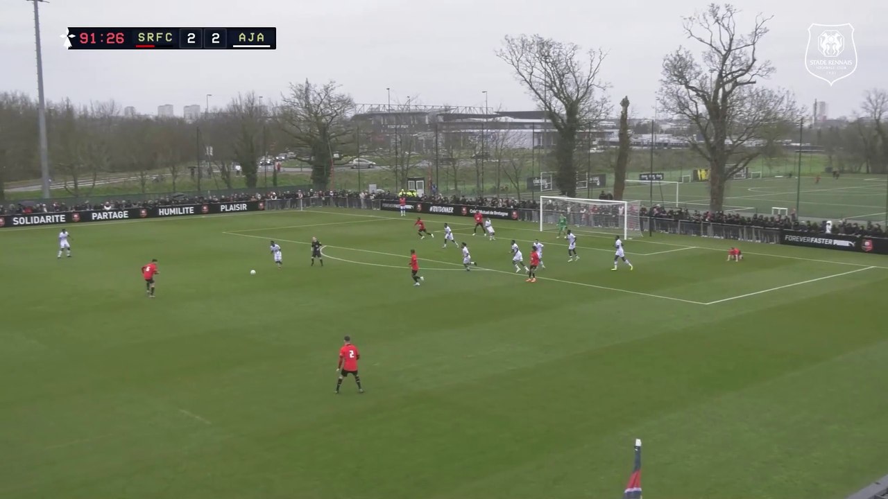 Résumé Stade Rennais F.C / Auxerre 1/4 de finale de Coupe Gambardella