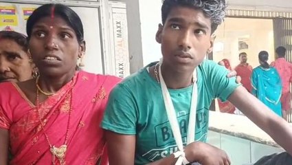 वैशाली: बेलगाम एंबुलेंस की ठोकर से साइकिल सवार छात्र जख्मी, अस्पताल में भर्ती