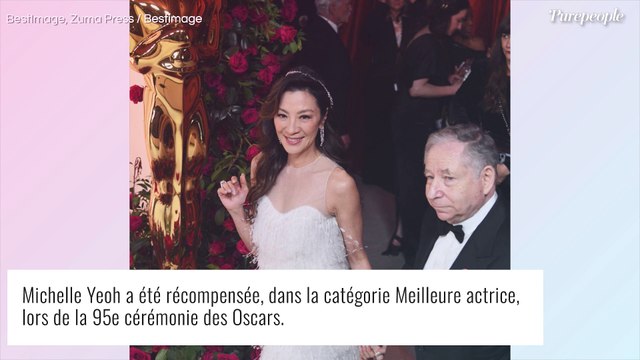 Michelle Yeoh sacrée aux Oscars : son célèbre époux français l'a séduite grâce à Michael Schumacher !