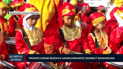 Tradisi Kirab Budaya Mangunharjo Sambut Ramadhan