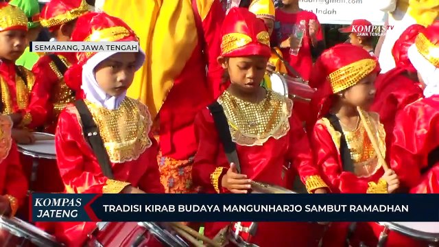 Tradisi Kirab Budaya Mangunharjo Sambut Ramadhan