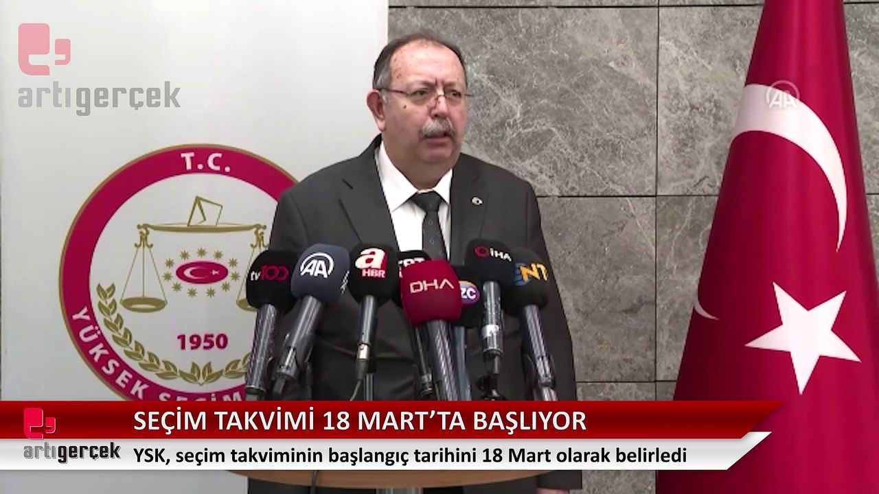 YSK, seçim takviminin başlangıç tarihini 18 Mart olarak belirledi