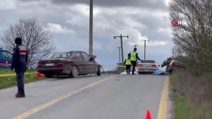 Sakarya'da zincirleme kaza: 1 ölü, 3 yaralı