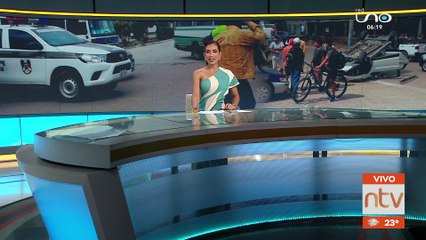 Otro policía en estado de ebriedad chocó e intentó huir