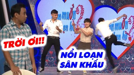 Cặp đôi CỰC HÀI gây NÁO LOẠN SÂN KHẤU chưa hẹn hò đã QUẨY TƯNG BỪNG đòi đưa nhau về