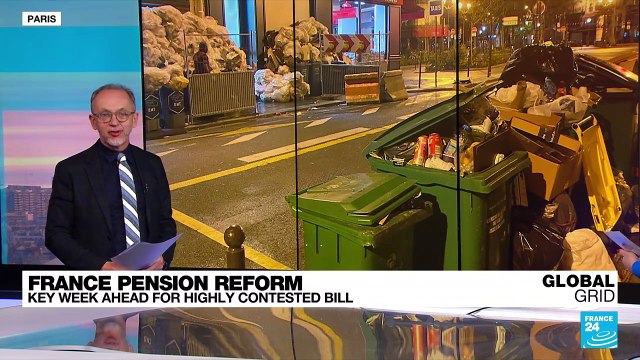 France faces another week of protests, strike against Macron's pension plans