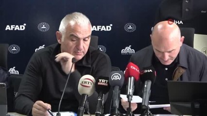 Bakan Ersoy: "150 noktada enkaz kaldırma çalışmalarımız devam ediyor"