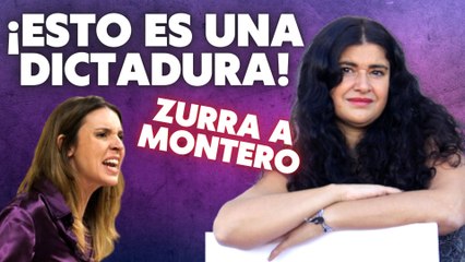 Bofetón de Lucía Etxebarria a Irene Montero: ¡Esto es una dictadura!