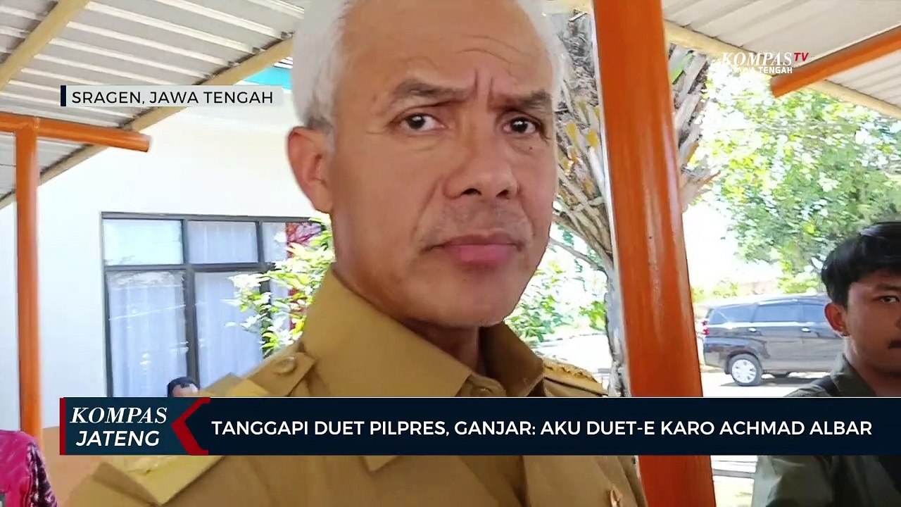 Tanggapi Duet dengan Prabowo, Ganjar: Aku Duet-e Karo Achmad Albar