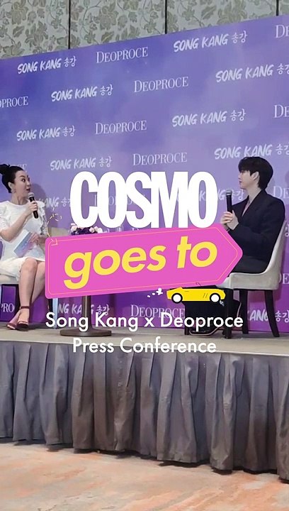 We miss #SongKang so much, so we're re-watching the videos we recorded when we attended his #Deoproce press con   #DeoprocePHXSongKang