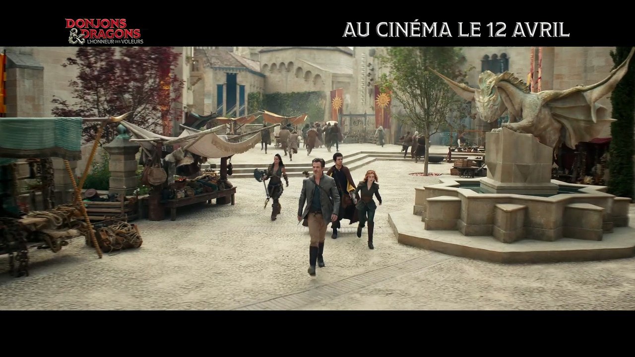 Le film Donjons et Dragons : l’honneur des voleurs avec Chris Pine, Michelle Rodriguez, Regé-Jean Page, Justice Smith, Sophia Lillis, Chloe Coleman, Daisy Head et Hugh Grant