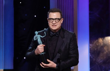 Brendan Fraser vai às lágrimas ao ganhar Oscar de Melhor Ator por 'A Baleia'