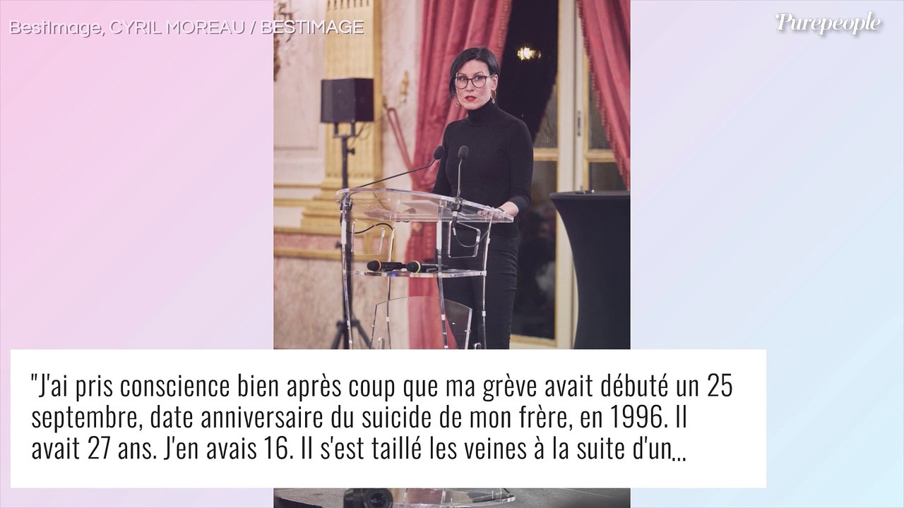 Ovidie confrontée au suicide de son frère, "mort d'amour, les poignets tailladés" : douloureuses confidences