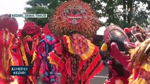 2500 Penari Ikuti Festival Tari Barong di Simpang Lima Gumul Kediri