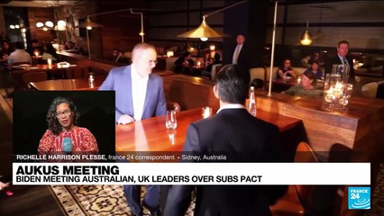 Biden hosts UK, Australia to reveal anti-China submarine pact