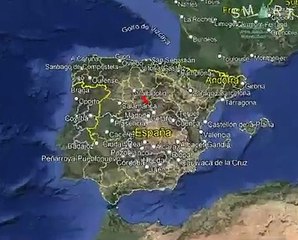 Detectan una brillante bola de fuego sobrevolando Madrid y Segovia