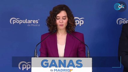 Ayuso ya tiene a todos sus candidatos municipales: "Madrid no va a olvidar el daño que le hace Sánchez"