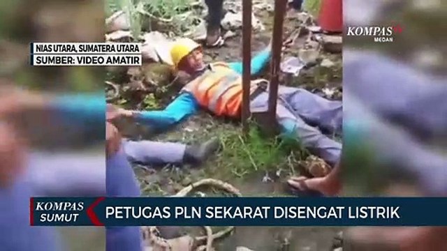 Tiga Petugas PLN di Nias Utara Tersengat Listrik Saat Pasang Tiang