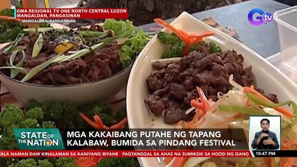 Mga kakaibang putahe ng tapang kalabaw, bumida sa Pindang Festival | SONA