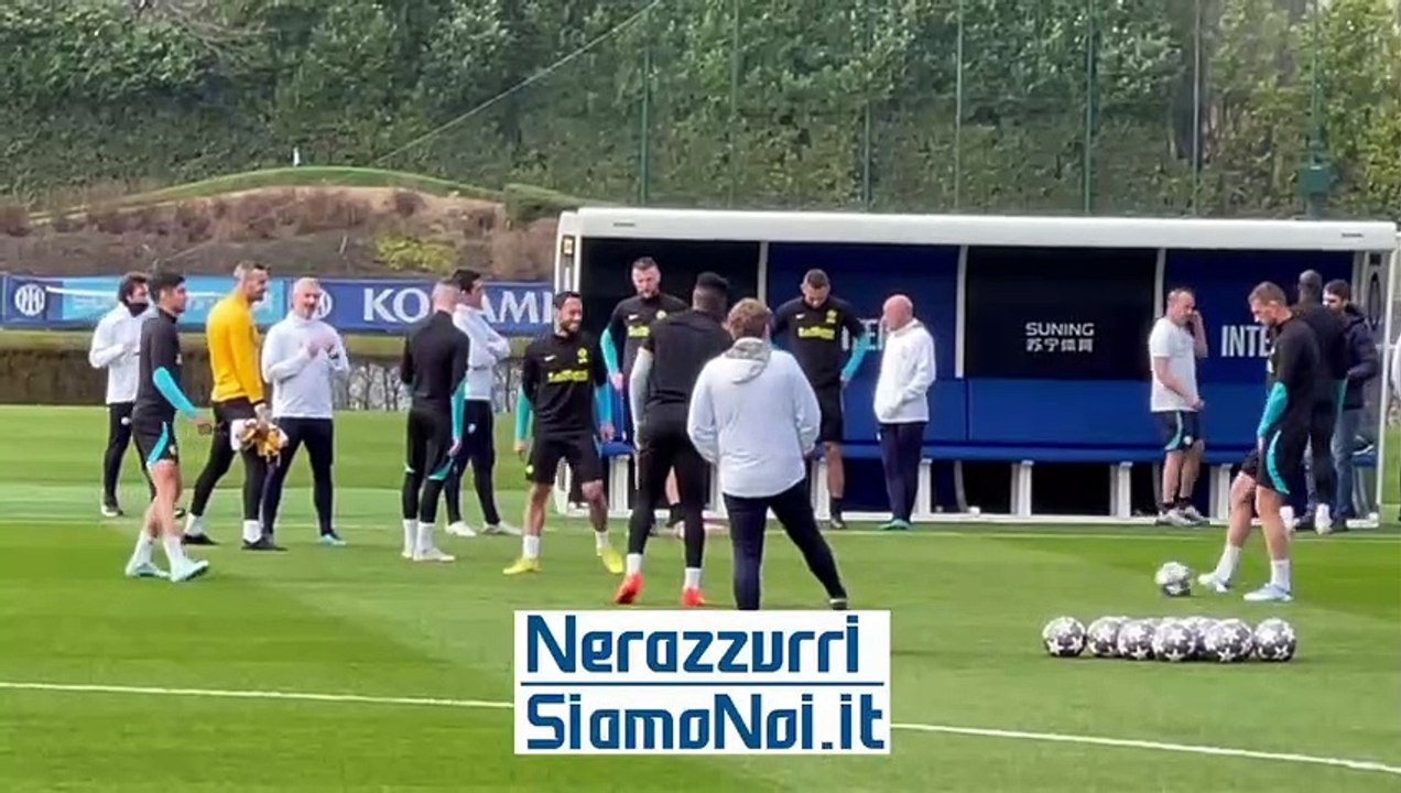 Allenamento Inter in vista della sfida di Champions League col Porto (APPIANO GENTILE - 13 Marzo 2023)