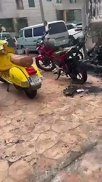 Incendio de motos en Las Palmas de Gran Canaria