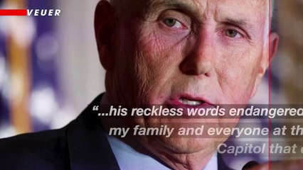 Pence: 'History Will Hold Donald Trump Accountable' For Jan. 6 Capitol Attack