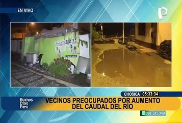 Download Video: Alerta en Chosica: incremento del caudal del río Rímac causa preocupación en vecinos