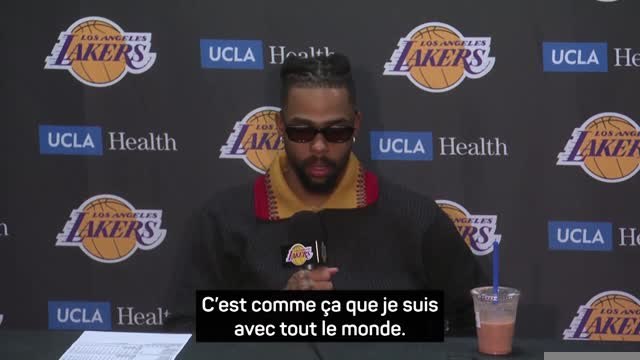 Lakers - D’Angelo Russell n'est pas ami avec qui que ce soit en NBA