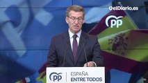 Feijóo pone al PP contra la reforma de las pensiones pactada con Bruselas: 