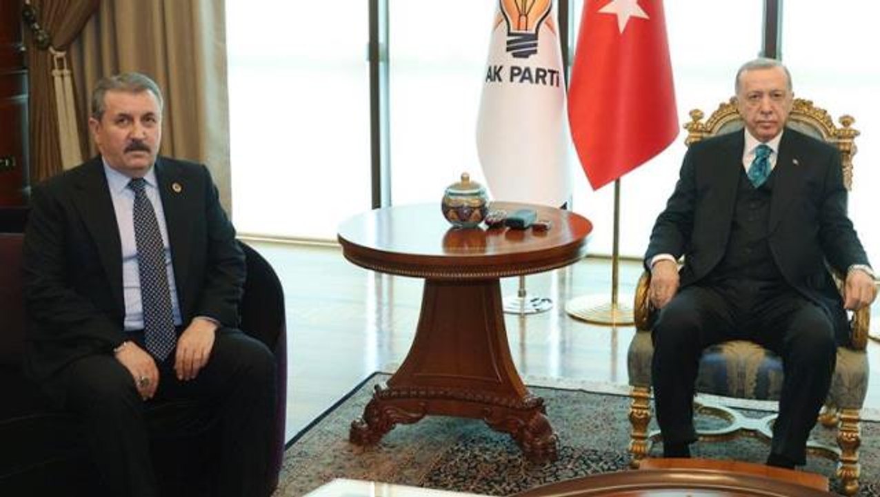 Cumhurbaşkanı Erdoğan'la görüşen Mustafa Destici'den ilk açıklama: 81 ilde kendi logo ve adaylarımızla seçime katılacağız