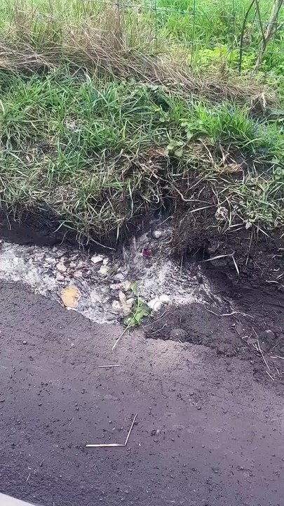 Two-month water leak