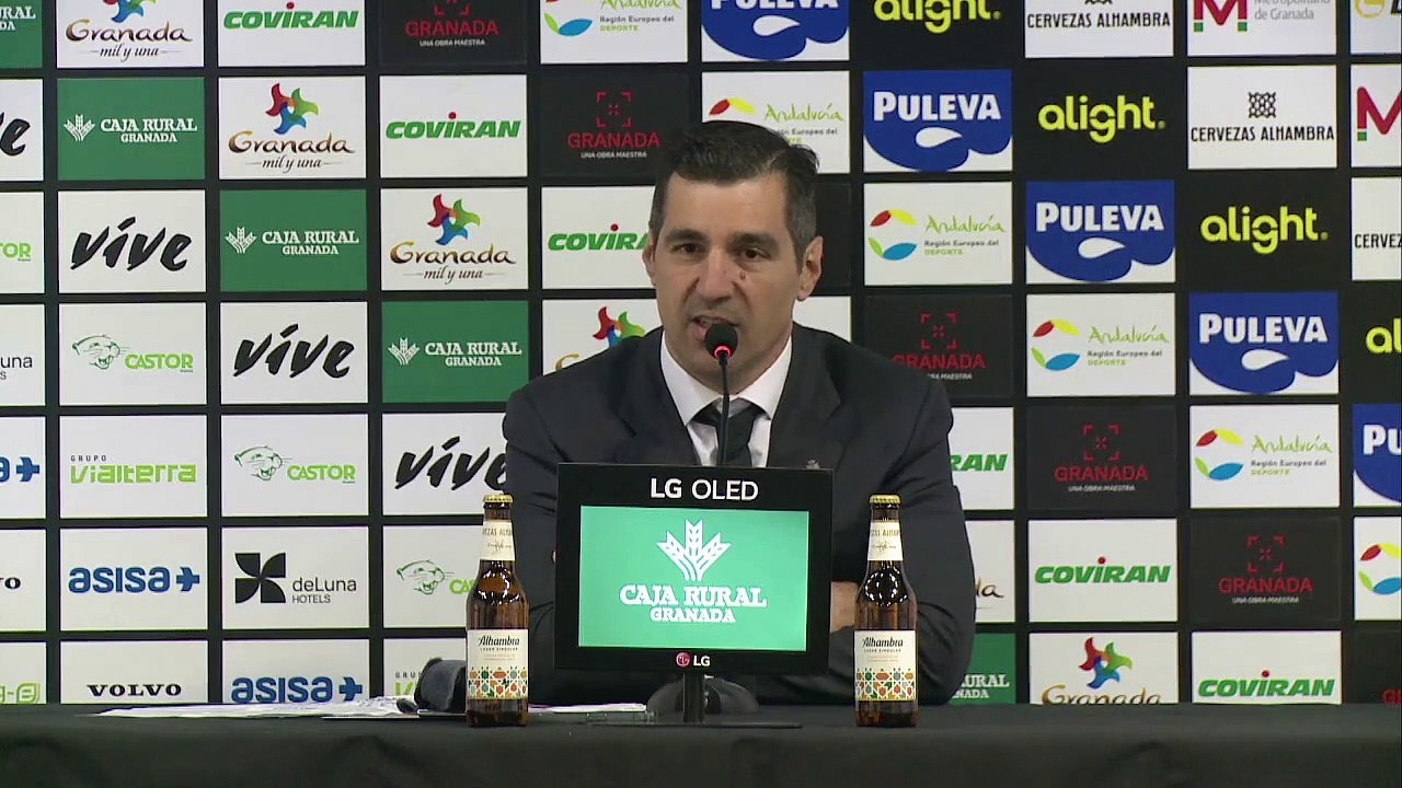 12-03-2023 Pablo Pin, tras partido ante Gran Canaria