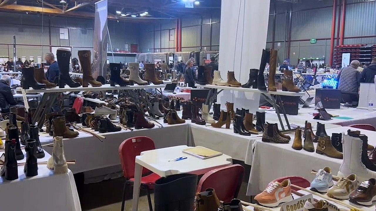 Martigues. La Halle accueille le salon de la chaussure réservé aux professionnels